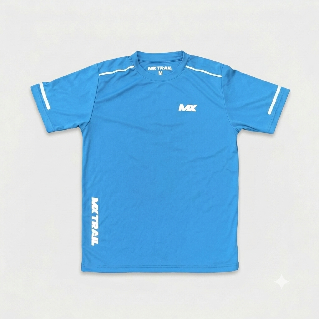 T-shirt MX Trail Bleu