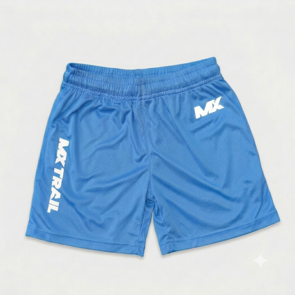 Short MX Trail Bleu